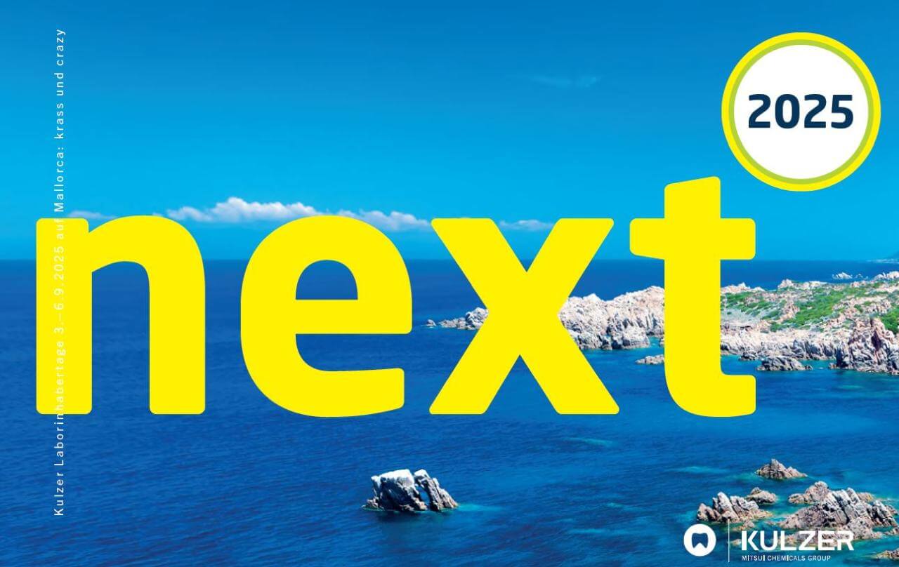Vom 3. bis 6. September 2025 lädt Kulzer exklusiv Laborinhaber und Nachwuchsführungskräfte der Zahntechnik-Branche zur Next Generation 2025 auf die Baleareninsel Mallorca ein.