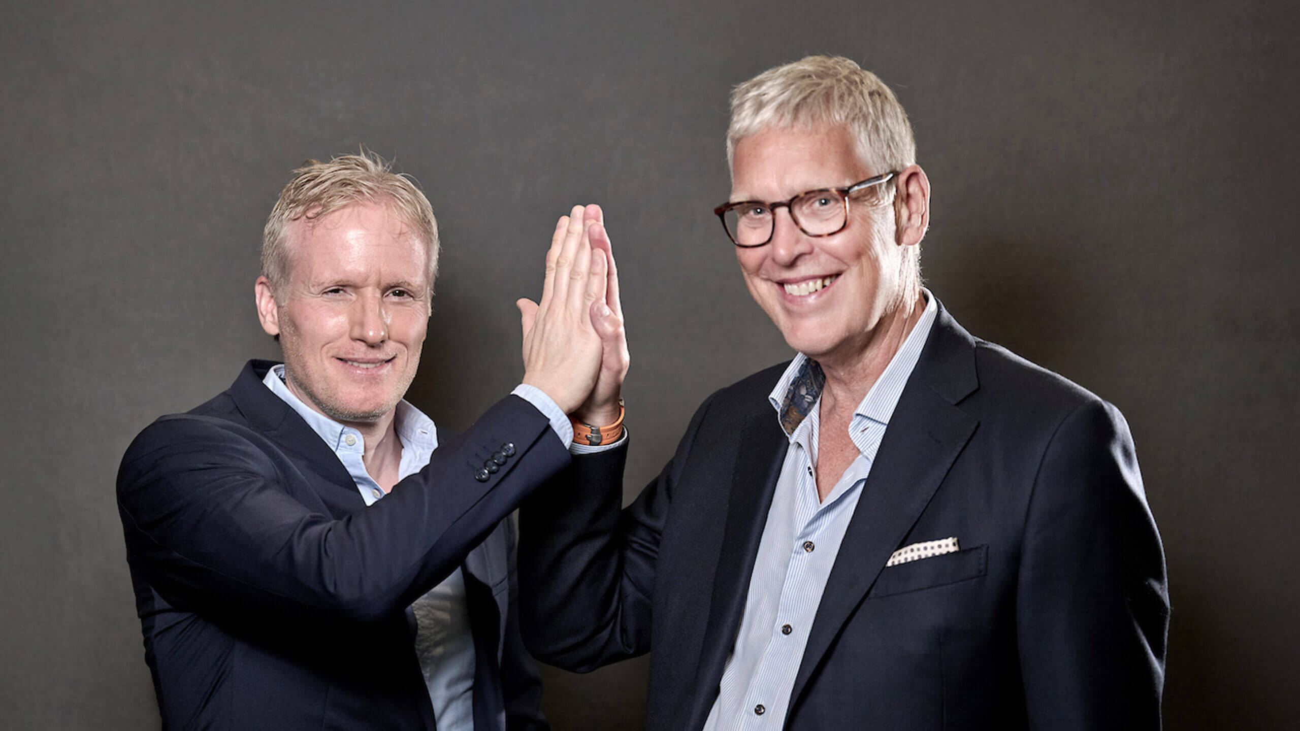 Osteology Foundation: Frank Schwarz (l.) und Christer Dahlin