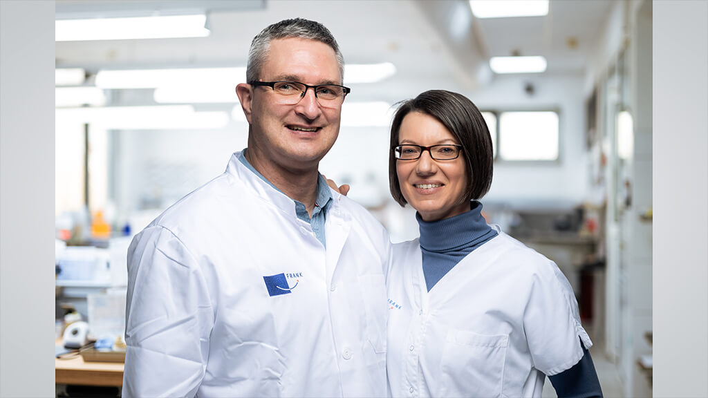 Seit 2023 gehört Oliver Mende das Labor Frank Dentaltechnik, das er gemeinsam mit seiner Frau Heike führt.