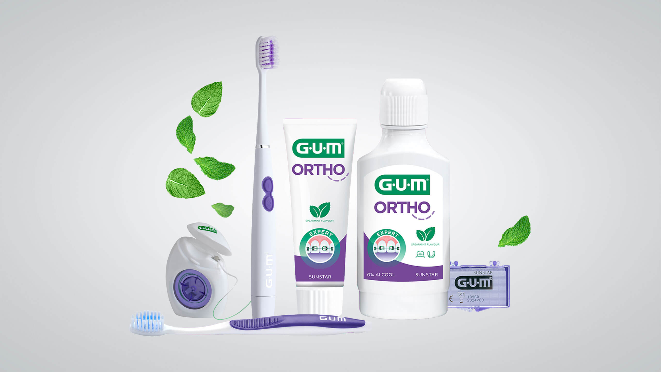 GUM Ortho Produktserie
